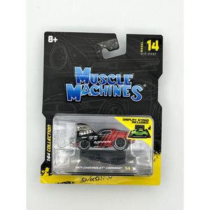 Muscle Machines Red & Black 1971 Chevrolet Camaro Model